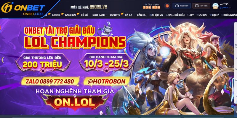 Lưu ý khi đăng ký tài khoản ONBET cho người mới bắt đầu