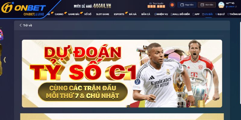 Một số lưu ý dành cho thành viên khi nhận thưởng ONBET