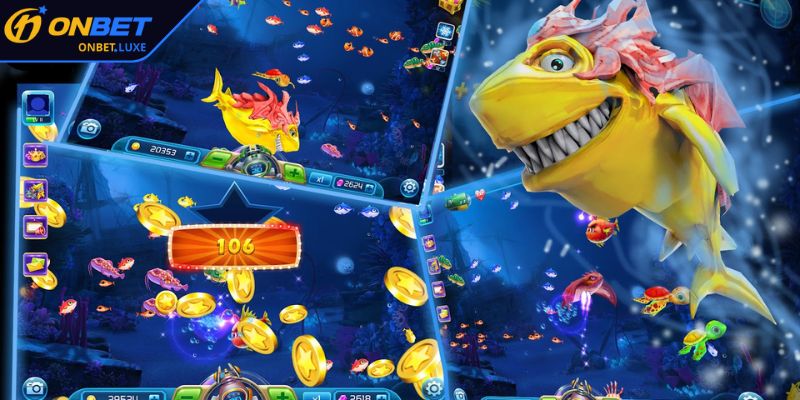 Quy trình chơi game Bắn Cá Online trên ONBET