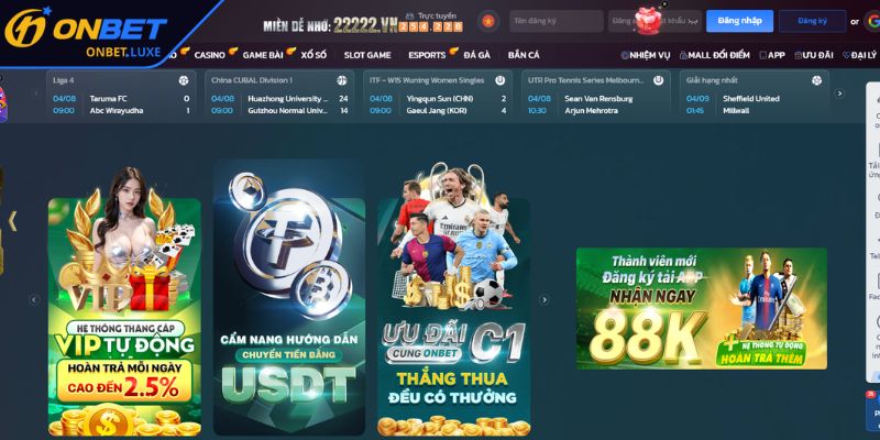 Vì sao ONBET nổi bật giữa các sân chơi đổi thưởng trực tuyến?